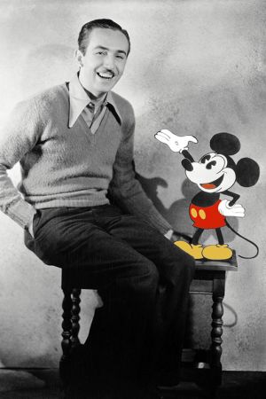 Walt Disney and Micky Mouse